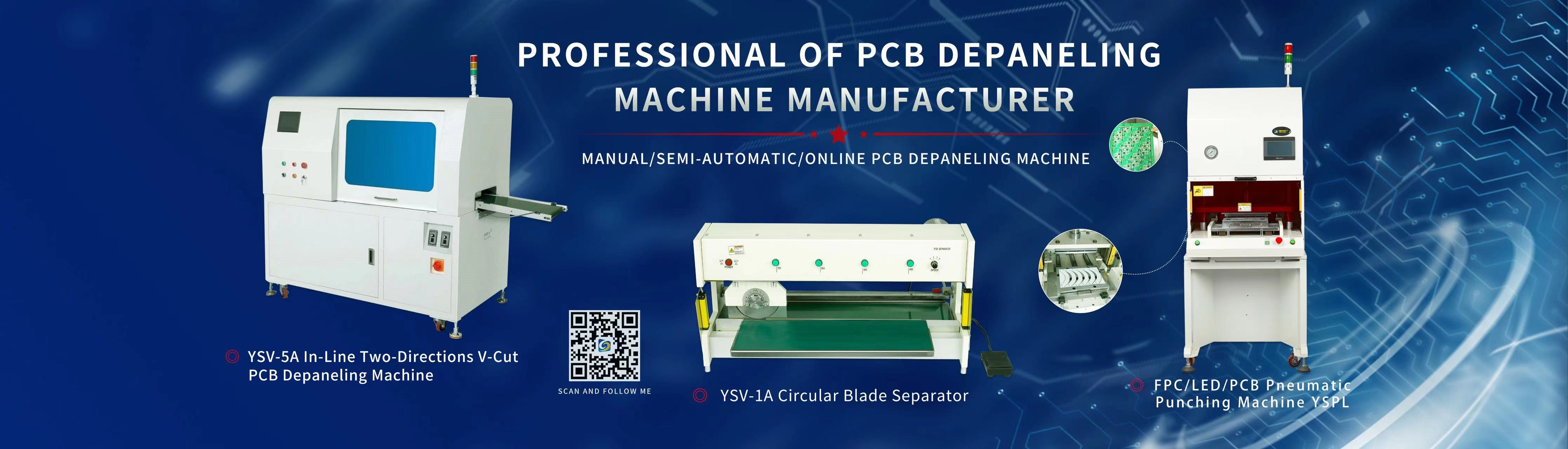 qualidade máquina depaneling do PWB fábrica