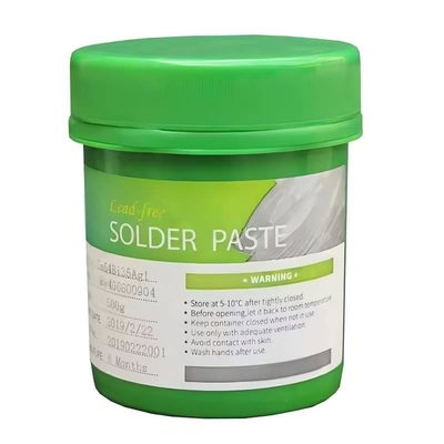 Paste solvente livre de chumbo sem fluxo limpo Cobre de estanho bismuto liga de prata SMT Impressora Soldadura Creme de soldadura